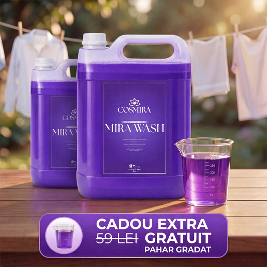 Pachet 2x Detergent de rufe MiraWash 5L
